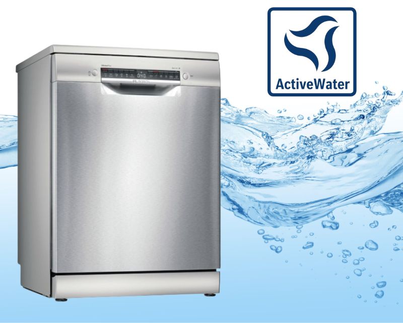 Công nghệ Active Water giúp tiết kiệm nước đáng kể