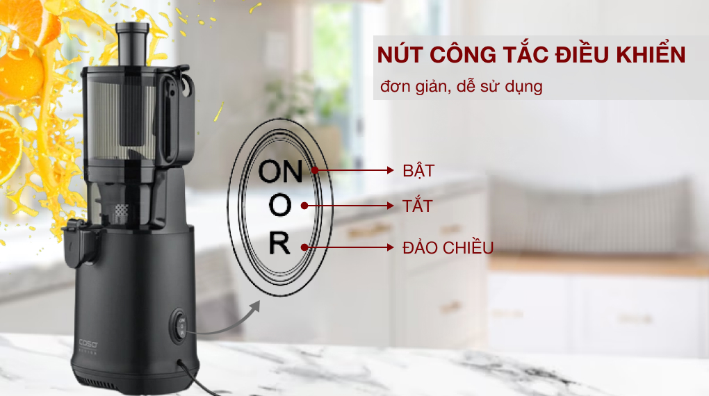 Máy ép chậm Caso SJW 600 XL 17 may ep cham caso design sjw 600 xl 22 Gia Dụng Đức Đà Nẵng