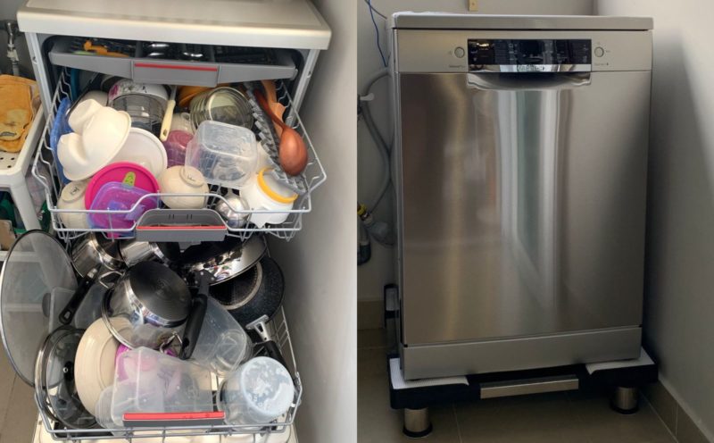 Máy rửa chén Bosch rửa có sạch không