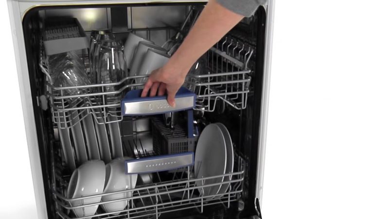 Intensive Zone: Giải pháp hoàn hảo cho chén dĩa bẩn cứng đầu 2 Nguyên lý hoạt động của tính năng Intensive Zone máy rửa chén Bosch