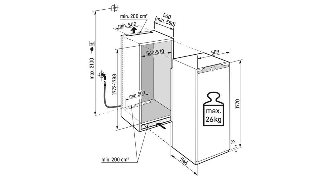 tu dong liebherr sifnh 5188 peak nofrost 3 1 Gia Dụng Đức Đà Nẵng
