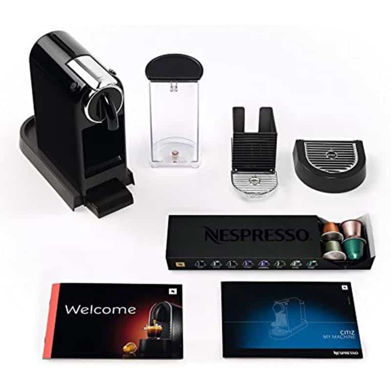 Máy pha cafe viên nén Delonghi EN167.B Cities 12 Máy Pha Cà Phê Delonghi Nespresso EN 167.B-5