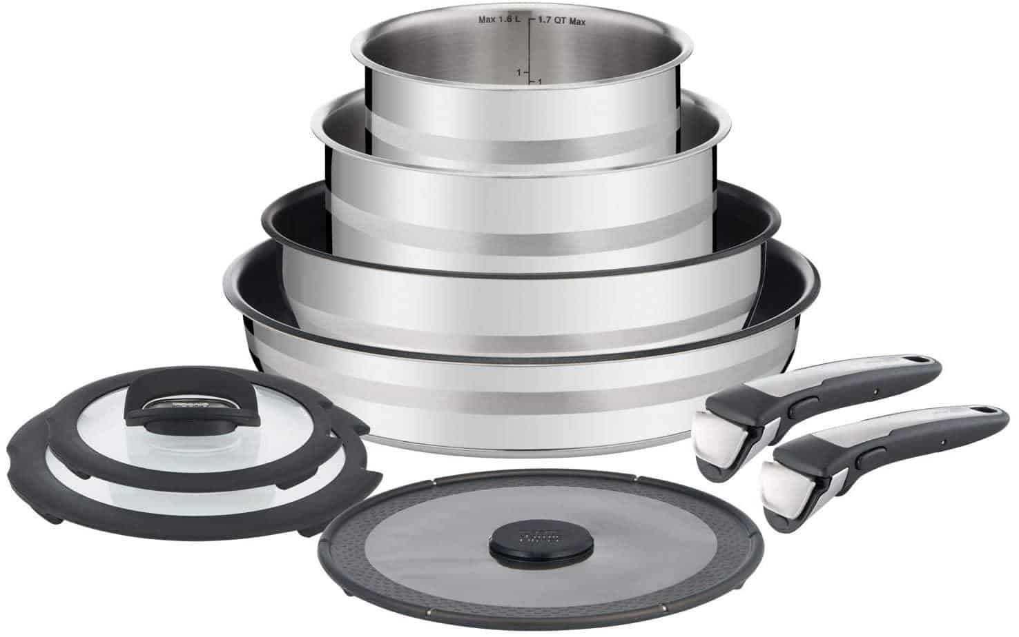 Bộ Nồi Chảo Tefal Ingenio Jamie Olive L95691 – 9 Món 16 Bộ Nồi Chảo Tefal Ingenio Jamie Olive L95691 - 9 Món