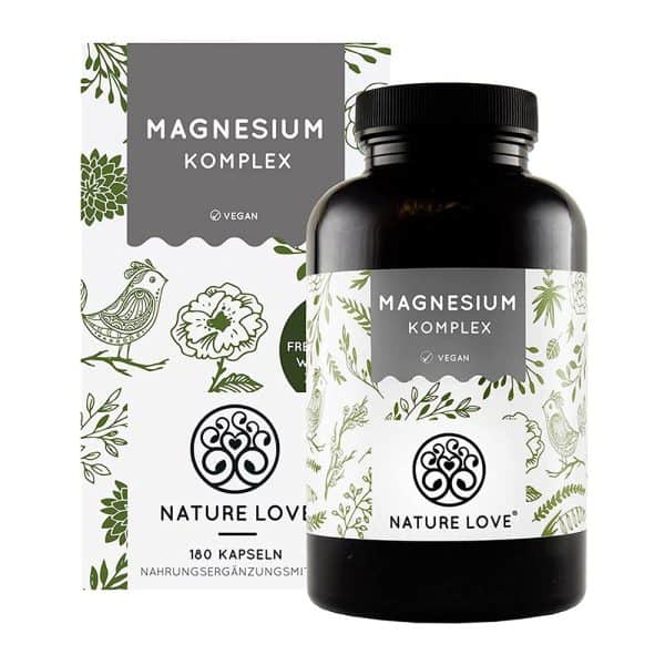 Viên Nang Nature Love Magnesium Komplex 180 Viên - Hỗn Hợp Magie Hữu Cơ 9 Viên Nang Nature Love Magnesium Komplex 180 Viên - Hỗn Hợp Magie Hữu Cơ