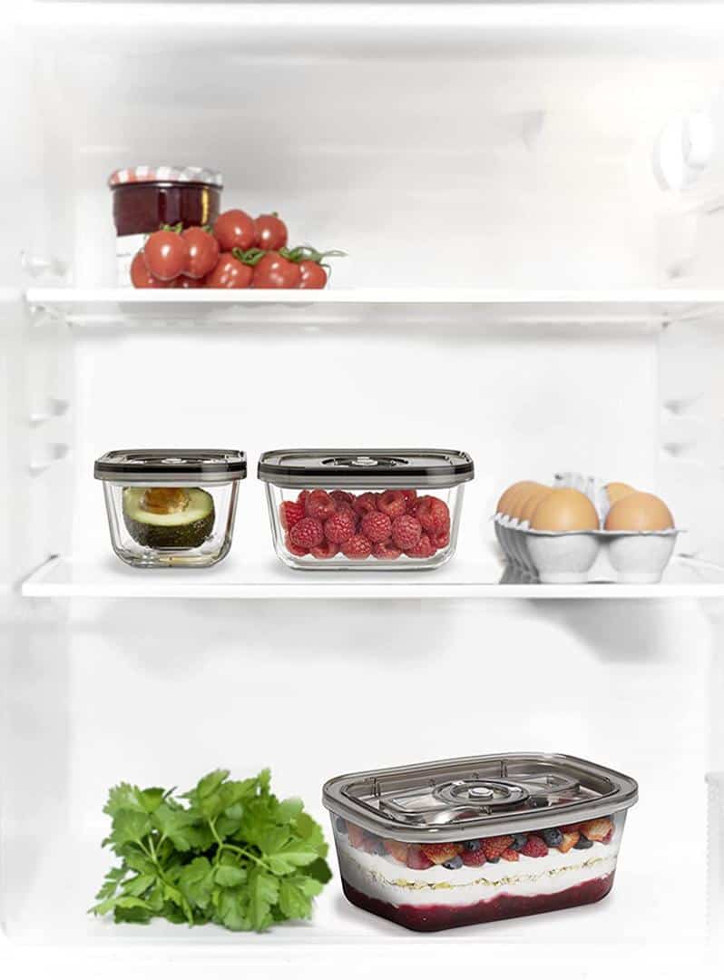 Bộ Hộp Đựng Thực Phẩm Và Máy Hút Chân Không Caso 1169 11 Bộ Hộp Đựng Thực Phẩm Và Máy Hút Chân Không Caso 1169