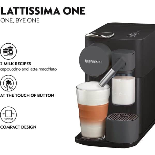Máy Pha Cà Phê Delonghi Nespresso Lattissima One EN 510.B-2