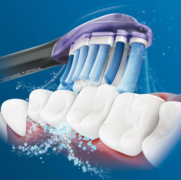 Bộ 4 Đầu Bàn Chải Điện Philips HX9054/33 Sonicare Premium Gum Care - Màu Đen-1