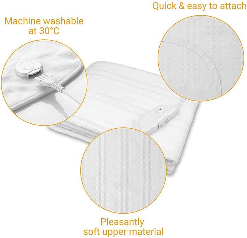 Chăn Sưởi Điện Medisana HU 674 11 Chăn Sưởi Điện Medisana HU 674 Size 150x80cm