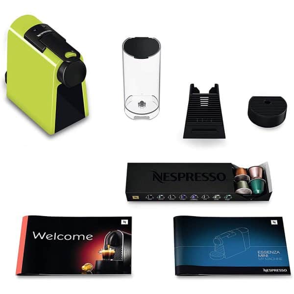 Máy pha cafe viên nén DeLonghi EN85.L Mini Essenza 13 Máy Pha Cà Phê Delonghi Nespresso Mini Essenza EN 85.L-5