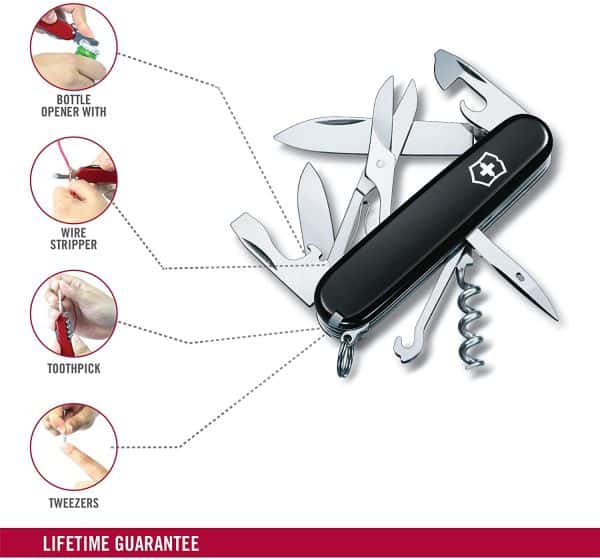 Dụng Cụ Đa Năng Victorinox Climber Nero 1.3703.3B1 - Black 10 Dụng Cụ Đa Năng Victorinox Climber Nero 1.3703.3B1 - Black-4