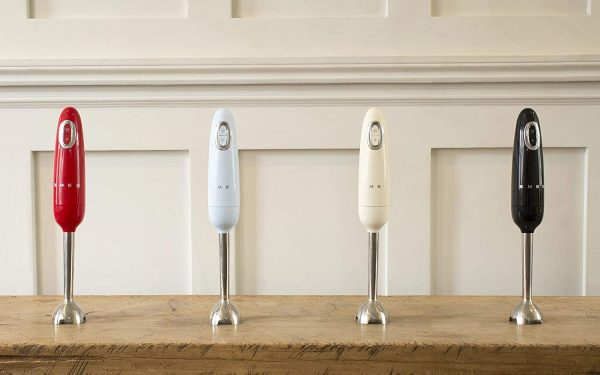 Bộ Máy Xay Cầm Tay Smeg HBF02BLEU Màu Đen