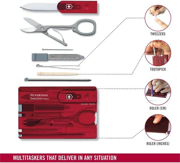 Dụng Cụ Đa Năng Victorinox Swisscard Ruby 0.7100.T 10 Dụng Cụ Đa Năng Victorinox Swisscard Ruby 0.7100.T-2