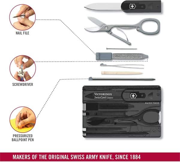 Dụng Cụ Đa Năng Victorinox Swisscard Onyx 0.7133.T3-5