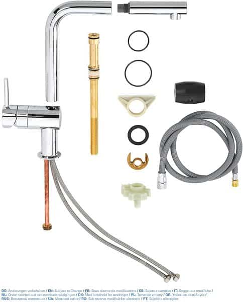 Vòi Bồn Rửa Grohe L-Spout 32168000 12 Vòi Bồn Rửa Grohe L-Spout 32168000-4