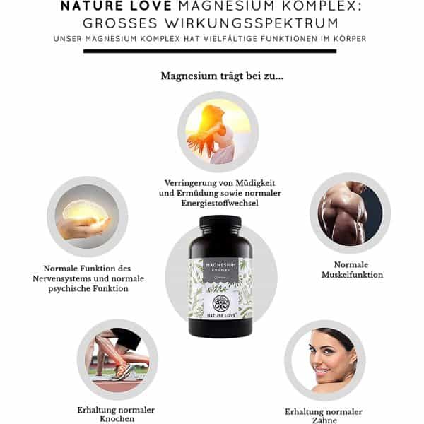 Viên Nang Nature Love Magnesium Komplex 180 Viên - Hỗn Hợp Magie Hữu Cơ 11 Viên Nang Nature Love Magnesium Komplex 180 Viên - Hỗn Hợp Magie Hữu Cơ-2