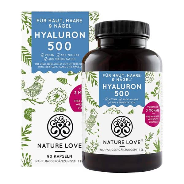 Viên Nang Nature Love Hyaluron 500 - 90 Viên 69g 7 Viên Nang Nature Love Hyaluron 500 - 90 Viên 69g