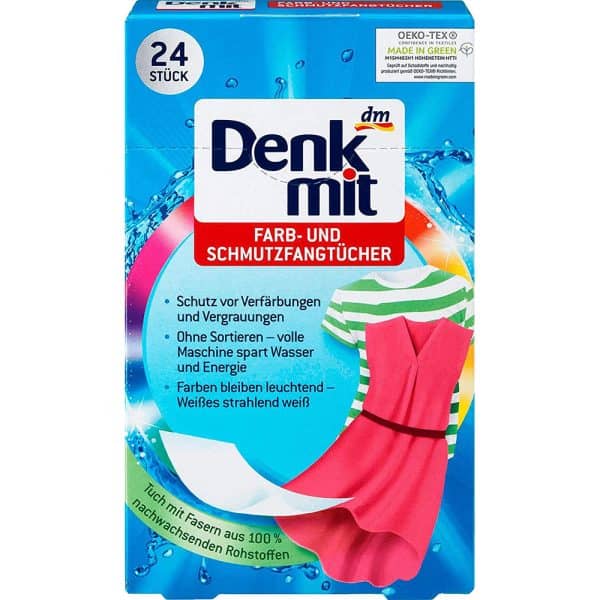 Hộp 24 Viên Tẩy Quần Áo Màu Denkmit