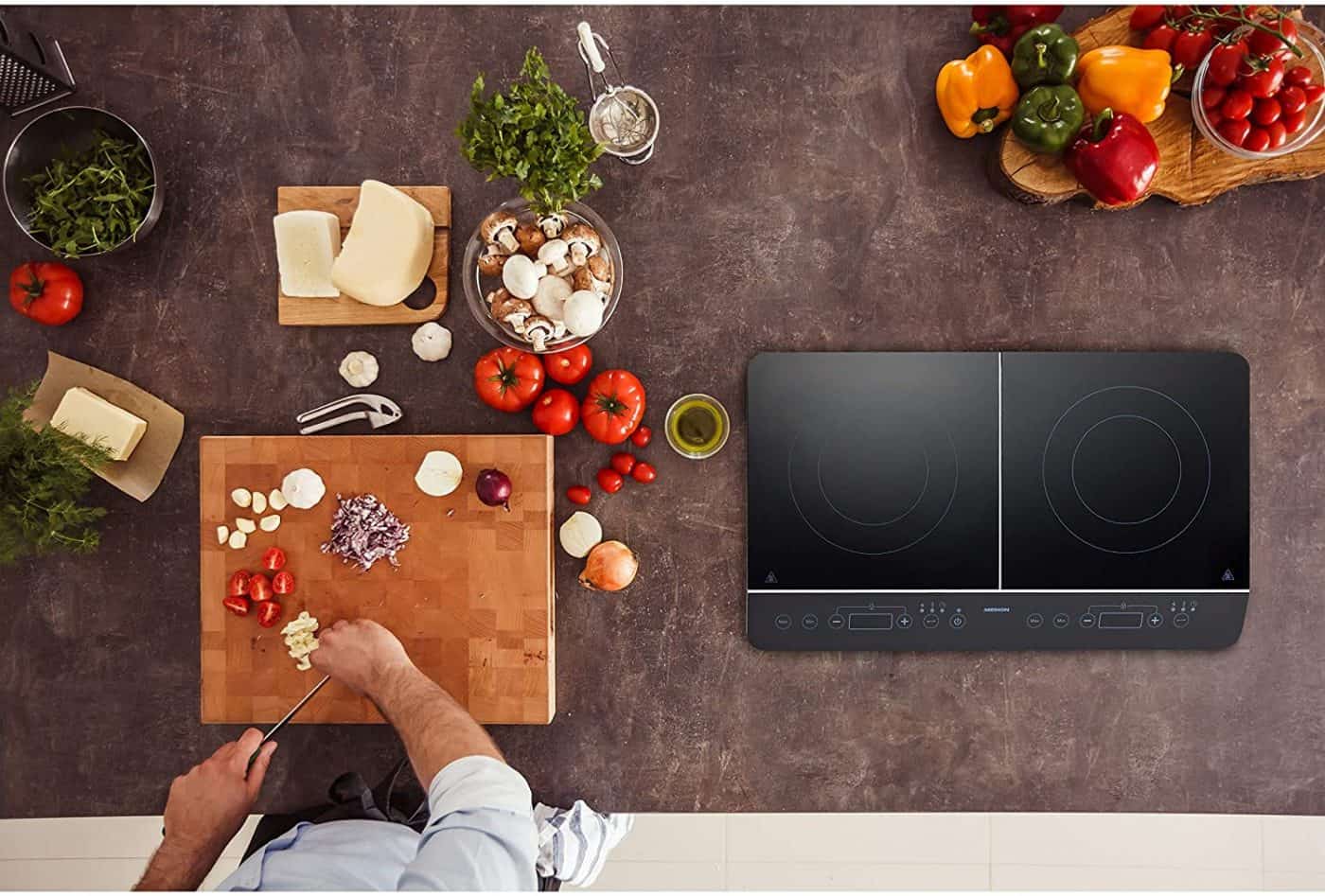 Bếp Từ Đôi Medion MD 15324 7 91iDOnbv1BL. AC SL1500 1400x947 1 Gia Dụng Đức Đà Nẵng