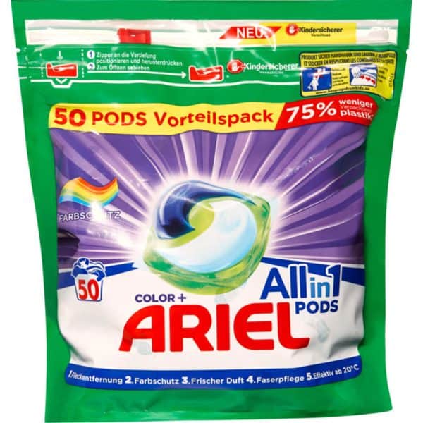 Túi Viên Giặt Ariel Color 8037 - 50 Viên 6 Túi Viên Giặt Ariel Color 8037 - 50 Viên