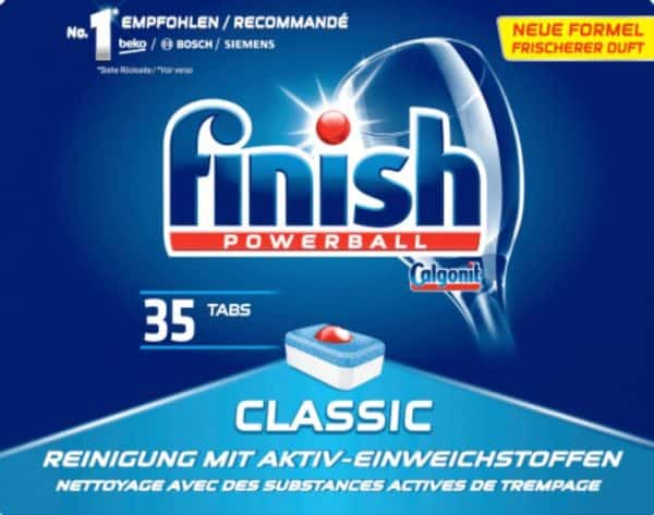 Viên Rửa Bát Finish Powerball Classic 35 Viên 3 Viên Rửa Bát Finish Powerball Classic 35 Viên