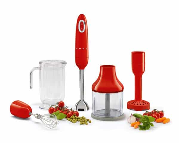 Máy Xay Cầm Tay Smeg HBF02RDEU Red 9 Máy Xay Cầm Tay Smeg HBF02RDEU Red