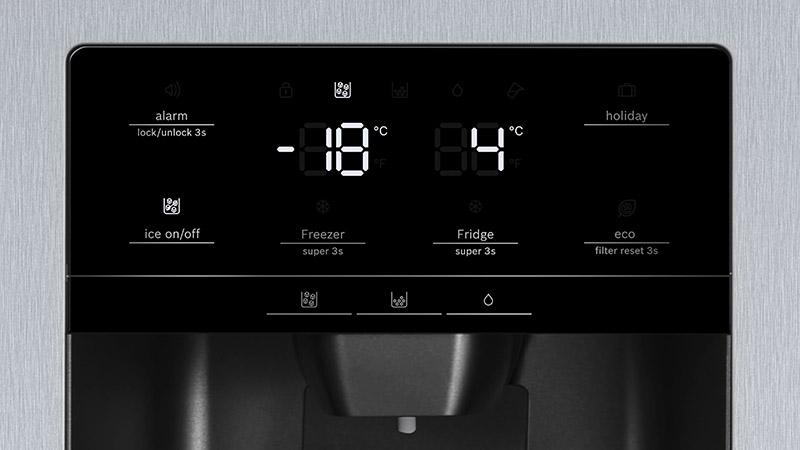 Tủ Lạnh Bosch KAG93AIEPG American Side By Side Serie 6 - 560L 18 Tủ Lạnh Bosch KAG93AIEPG American Side By Side Serie 6 - 560L