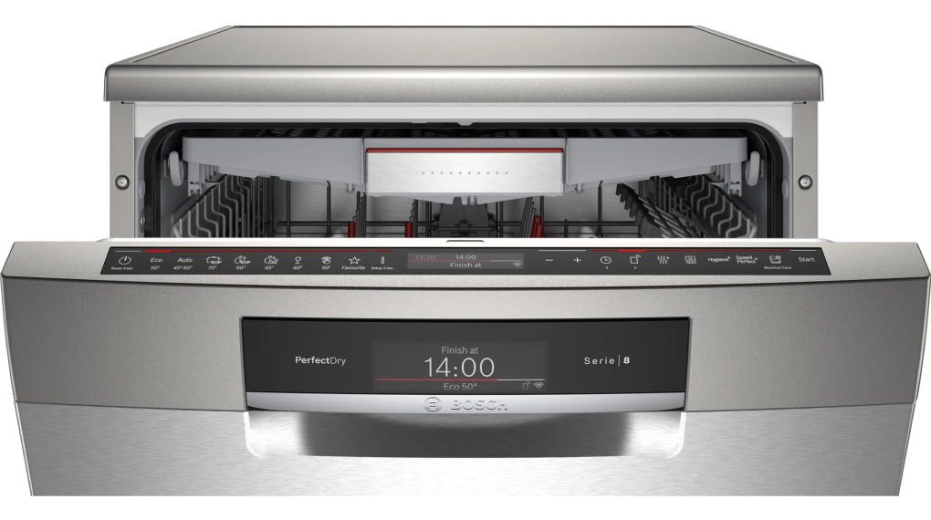 Màn hình và bảng điều khiển Máy rửa chén độc lập Bosch SMS8YCI01E Serie 8 - Màn hình và bảng điều khiển Máy rửa chén độc lập Bosch SMS8YCI01E Serie 8