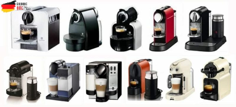 So sánh các dòng máy pha cà phê viên nén Nespresso