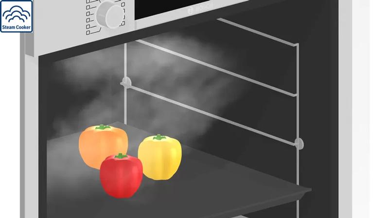 Lò Nướng Kèm Hấp Bosch HSG636BS1 Series 8 11 Lò Nướng Kèm Hấp Bosch HSG636BS1 Series 8