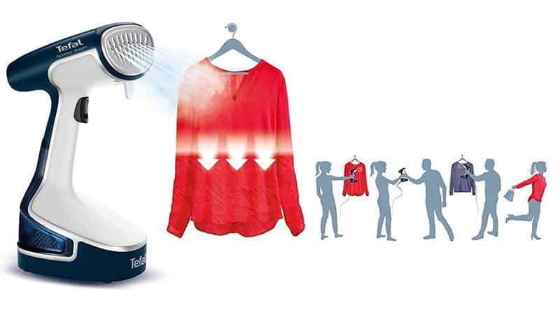 Bàn Là Hơi Nước Cầm Tay Tefal DR8085-2