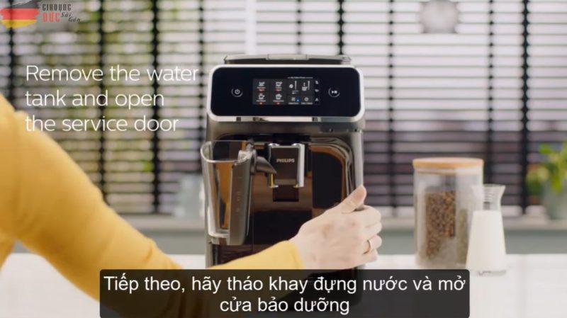 Hướng dẫn chi tiết cách vệ sinh máy pha cà phê Philips 16 Cách vệ sinh máy pha cà phê Philips