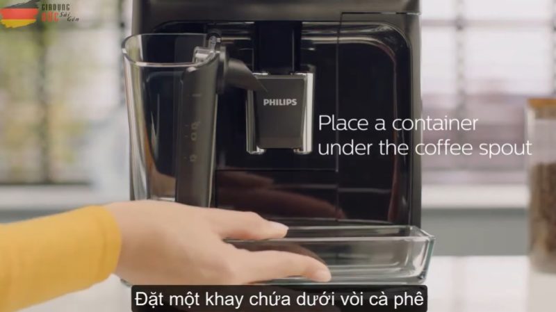 Hướng dẫn chi tiết cách vệ sinh máy pha cà phê Philips 3 Cách vệ sinh máy pha cà phê Philips