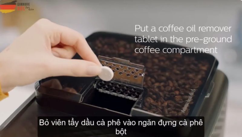 Hướng dẫn chi tiết cách vệ sinh máy pha cà phê Philips 4 Cách vệ sinh máy pha cà phê Philips