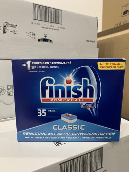 Viên Rửa Bát Finish Powerball Classic 35 Viên 5 Viên Rửa Bát Finish Powerball Classic 35 Viên