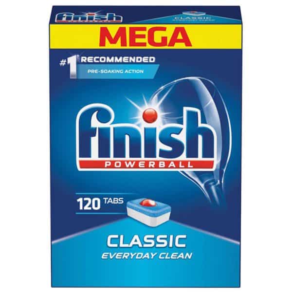 Viên Rửa Bát Finish Powerball Classic 120 Viên 4 Viên Rửa Bát Finish Powerball Classic 120 Viên