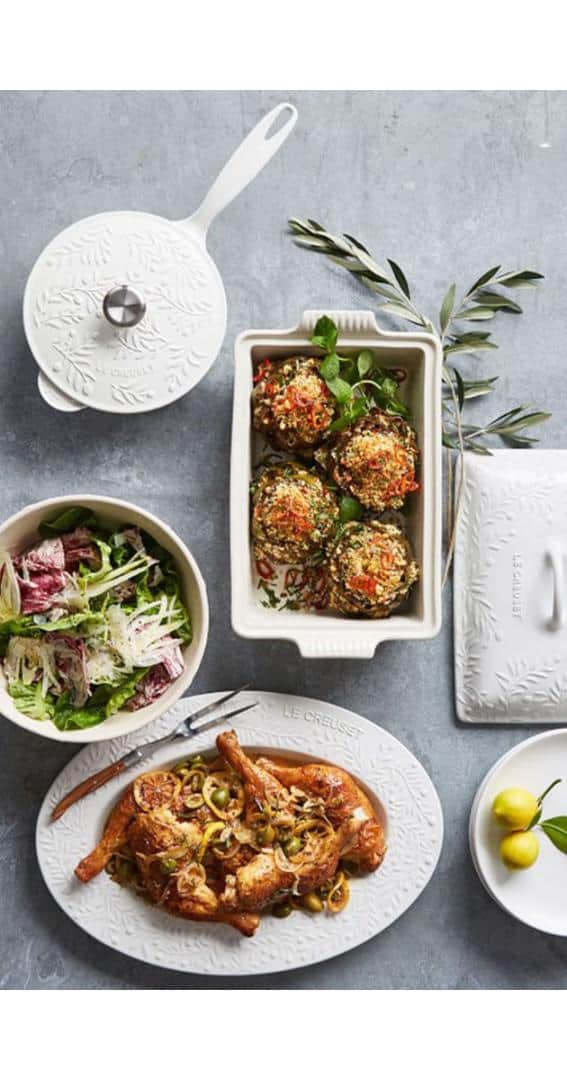 le creuset olive branch collection heritage stoneware rect o Gia Dụng Đức Đà Nẵng