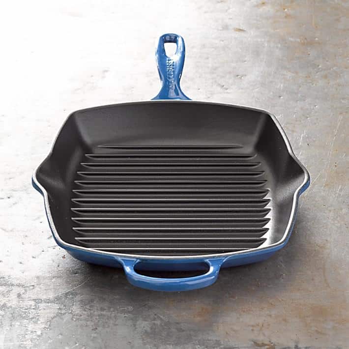 le creuset signature enameled cast iron square grill pan o Gia Dụng Đức Đà Nẵng