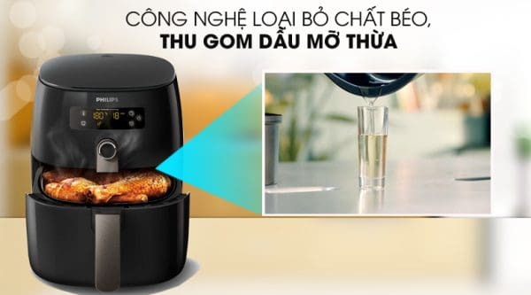 Nồi Chiên Không Dầu Philips HD9745/90-1