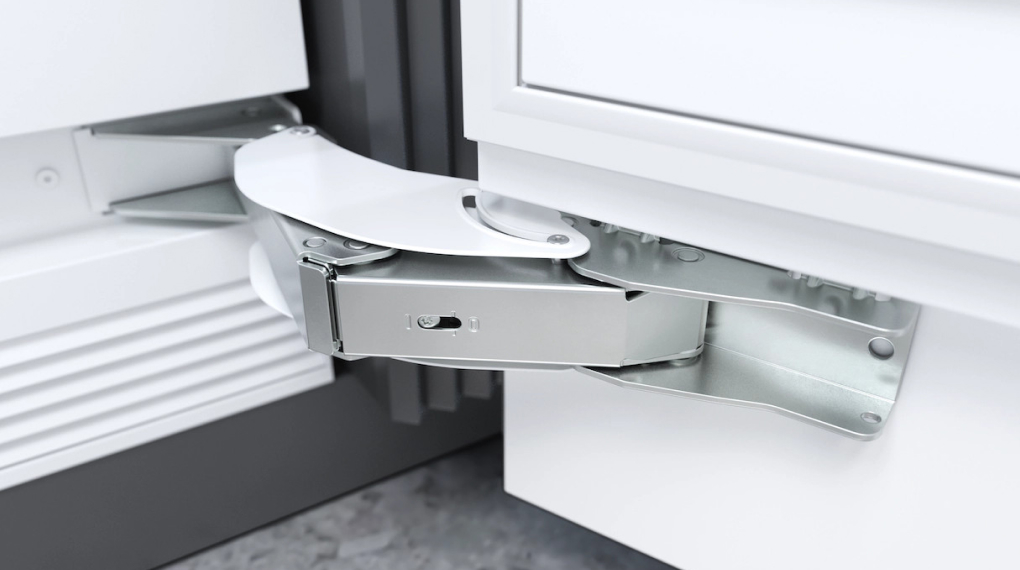 Tủ bảo quản rượu vang Miele KWT 2672 Vis MasterCool 91 chai âm tủ - Bản lề cửa MaxLoad: Đóng mở của êm ái Tủ bảo quản rượu vang Miele KWT 2672 Vis MasterCool 91 chai âm tủ