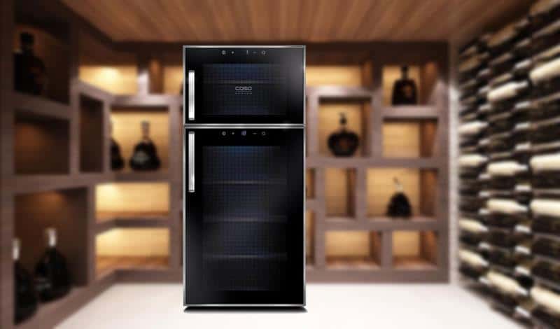 Tủ Bảo Quản Rượu Vang Caso WineDuett Touch 21 Chai - 635 8 Tủ Bảo Quản Rượu Vang Caso WineDuett Touch 21 Chai - 635