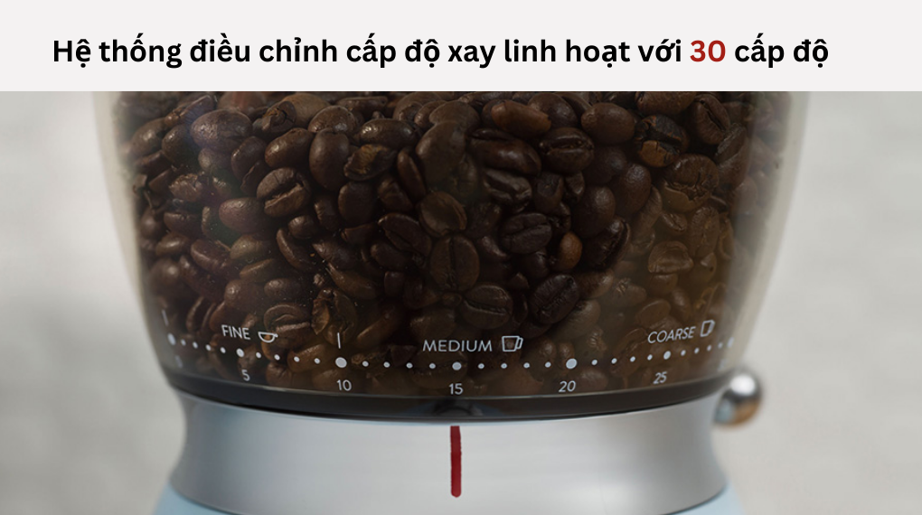 Máy Xay Hạt Cafe Smeg CGF11 16 4 Gia Dụng Đức Đà Nẵng