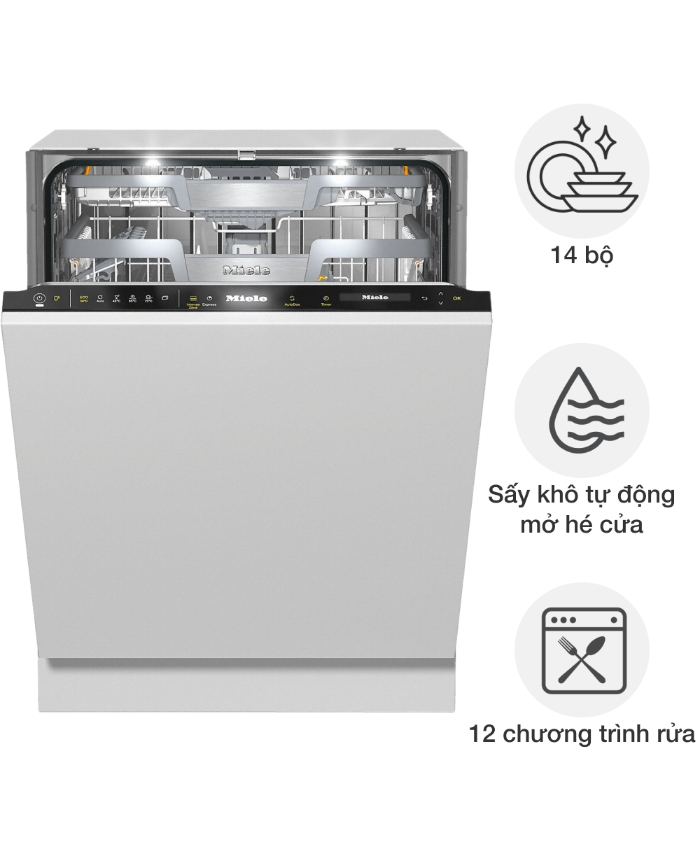 Máy rửa bát Miele G7590 SCVi AutoDos Máy rửa bát Miele G7590 SCVi AutoDos