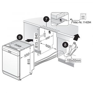 May rua bat Bosch SMS4HMI07E Series 4 Doc Lap 13 Gia Dụng Đức Đà Nẵng