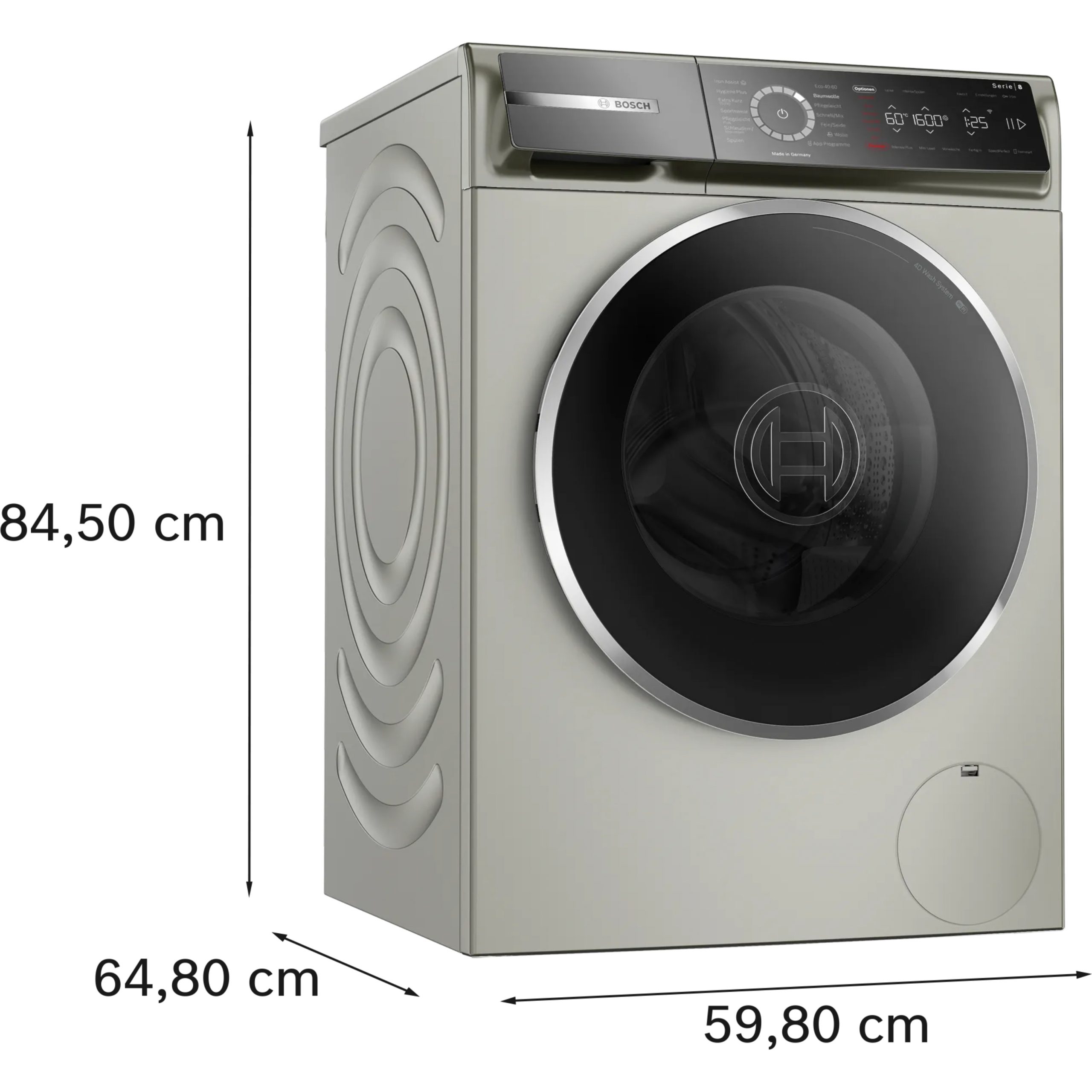 Máy giặt Bosch 10 kg WGB2560X0 Serie 8 Máy giặt Bosch 10 kg WGB2560X0 Serie 8