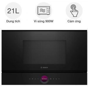 Thiết kế âm tủ hiện đại và tinh tế, phù hợp với nhiều không gian Hỗ trợ 5 mức công suất vi sóng phù hợp với đa dạng các nhu cầu nấu nướng Điều khiển cảm ứng hiện đại, dễ sử dụng Tích hợp 7 chương trình AutoPilot, hỗ trợ nấu ăn nhanh chóng, dễ dàng Tính năng Quick Start giúp tăng cường công suất vi sóng đến mức tối đa trong chỉ 30 giây Chức năng làm sạch thủy phân giúp việc vệ sinh trở nên đơn giản hơn Kích thước: Cao 38,2 cm – Ngang 59,4 cm – Sâu 31,8 cm 100% nhập khẩu từ Đức & EU Bảo hành: 12 Tháng