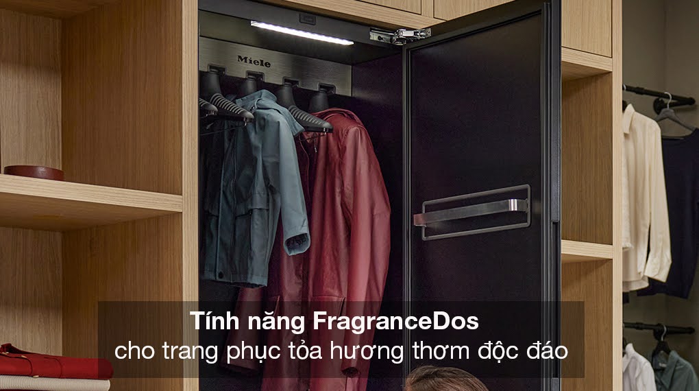 Tủ chăm sóc giặt sấy quần áo và giày Miele Aerium LC 860 WP - FragranceDos tu cham soc giat say quan ao va giay miele aerium lc 860 wp 6 1 Gia Dụng Đức Đà Nẵng
