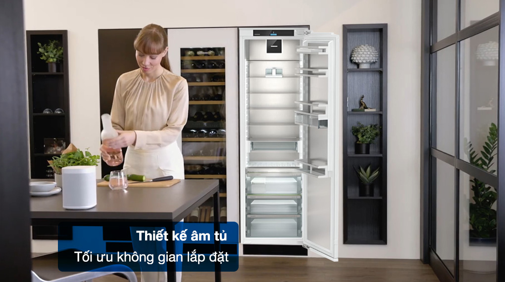 Tủ lạnh âm tủ Liebherr 296 lít IRBAd 5190 Peak BioFresh 18 Tủ lạnh âm tủ Liebherr 296 lít IRBAd 5190 Peak BioFresh - Kiểu dáng âm tủ, tối ưu không gian lắp đặt