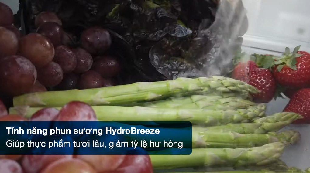 Tủ lạnh âm tủ Liebherr 296 lít IRBAd 5190 Peak BioFresh 26 Tủ lạnh âm tủ Liebherr 296 lít IRBAd 5190 Peak BioFresh-Tính năng phun sương HydroBreeze duy trì thực phẩm tươi ngon