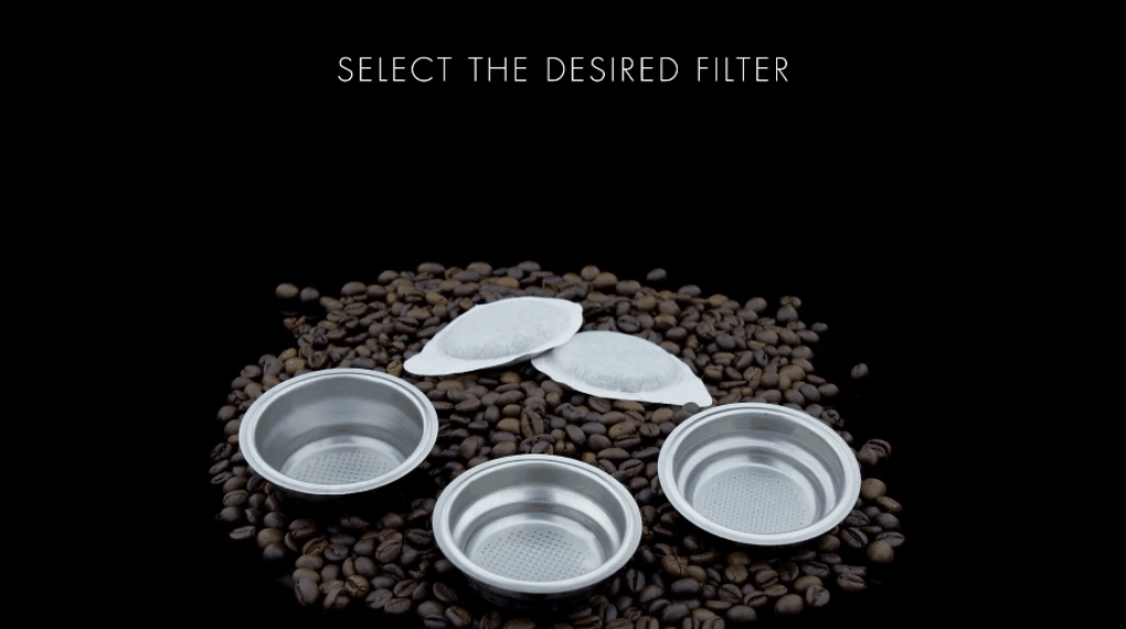 Máy pha cà phê bán tự động Smeg ECF02 - Đa dạng bộ lọc tùy chọn theo yêu thích GIF TUI LOC Gia Dụng Đức Đà Nẵng