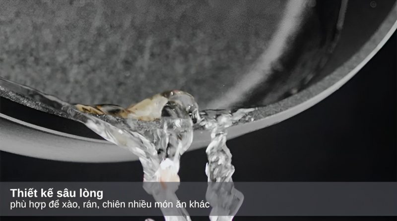 Chảo inox Fissler 086-374-24-100/0 Pure 8 Ngan chua chat tay rua 81 1 Gia Dụng Đức Đà Nẵng